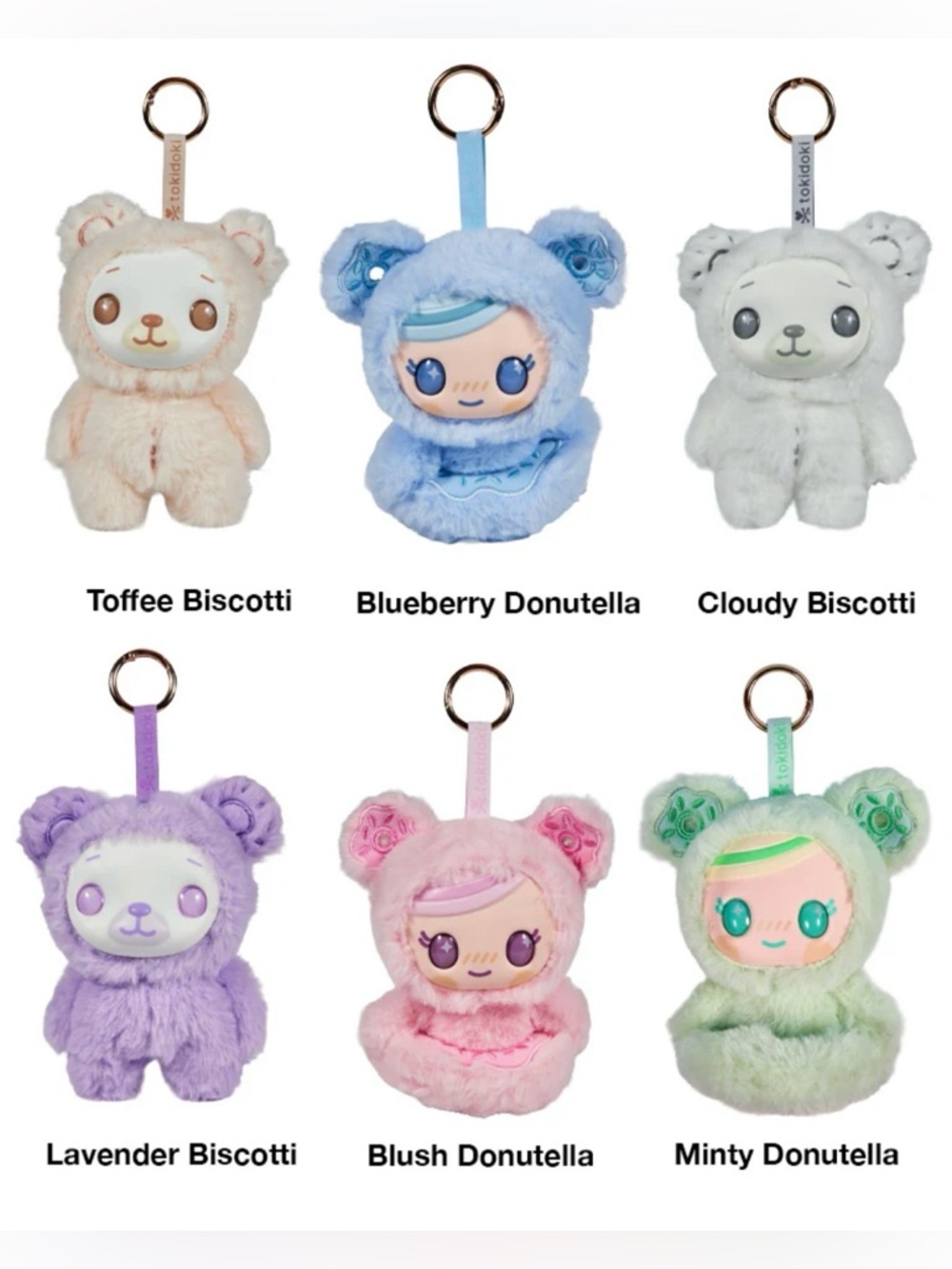 tokidoki Soft & Sweet Vinyl Plush Pendant – Minty Donutella - Picture 7 of 7